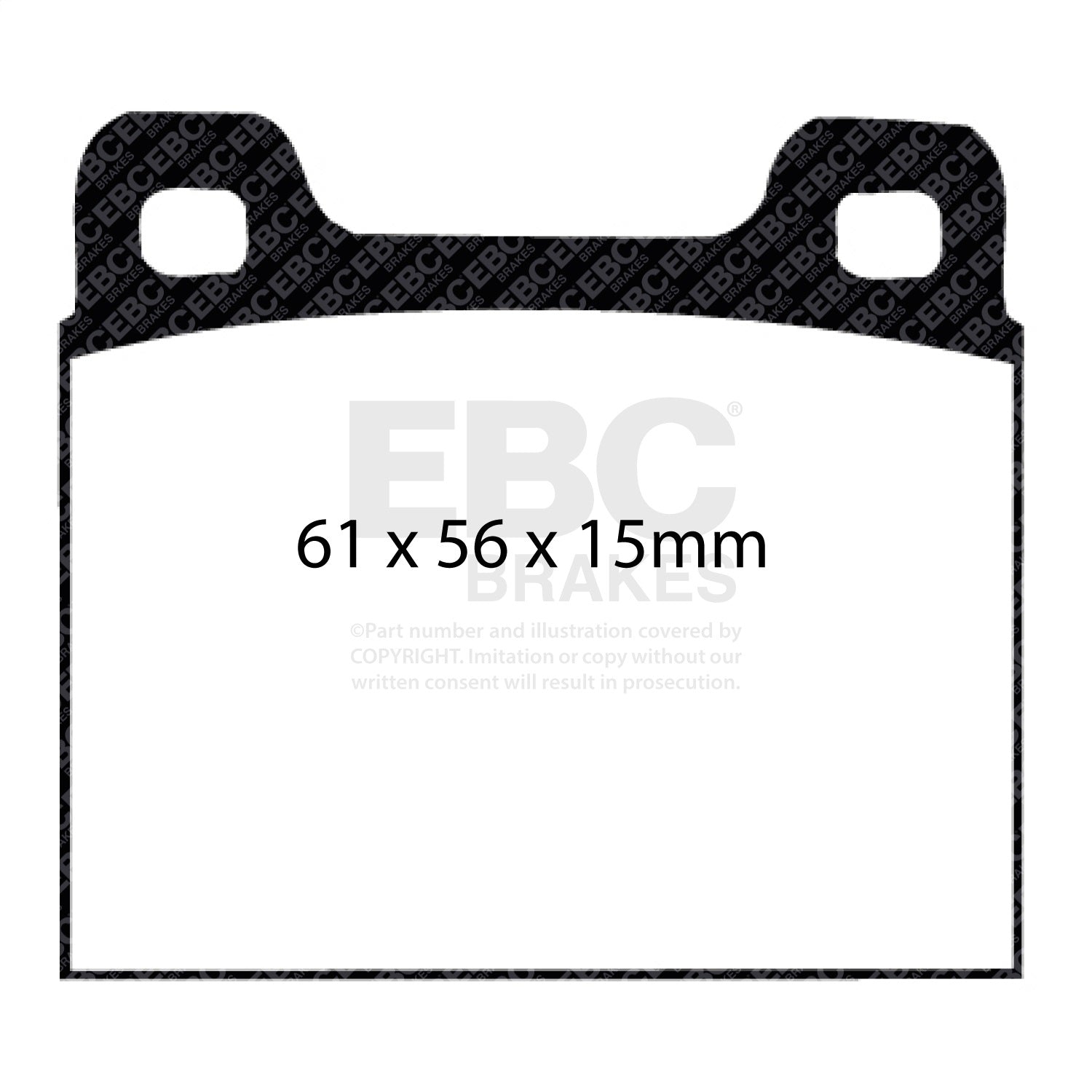 EBC Brakes Racing DP8104RPX EBC RPX Race Brake Pads EBC Brakes Racing DP8104RPX