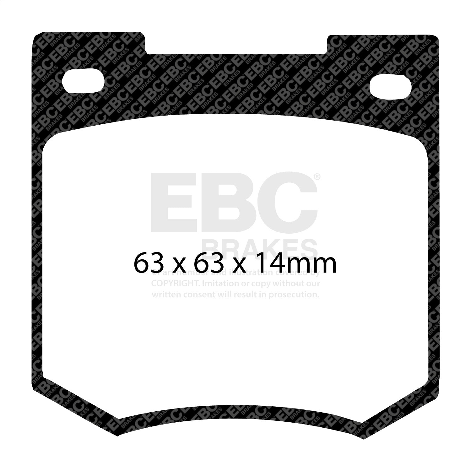 EBC Brakes DP9106 Orangestuff 9000 Series Race Brake Pads; EBC Brakes DP9106