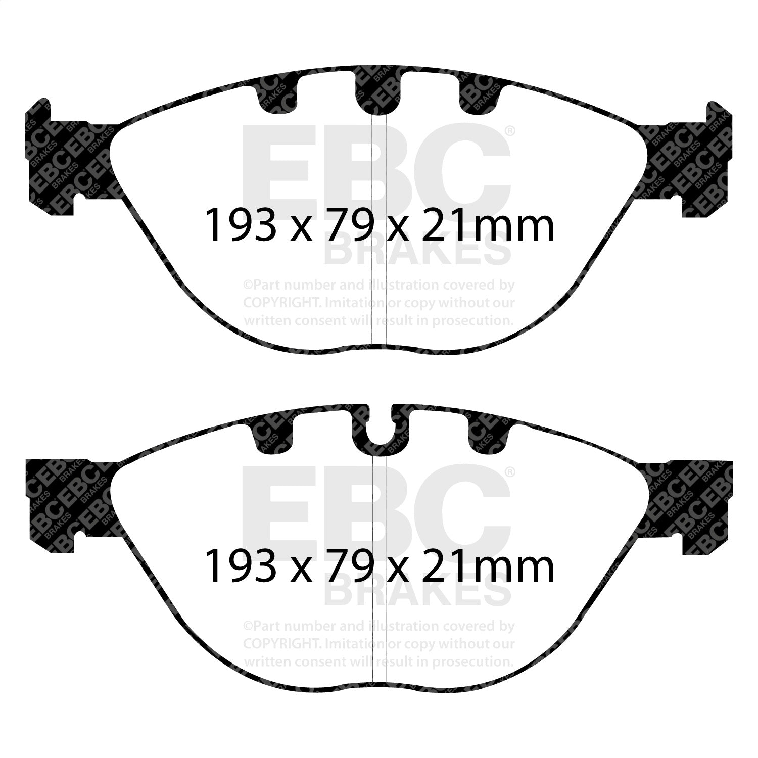EBC Brakes DP91482 Orangestuff 9000 Series Race Brake Pads EBC Brakes DP91482