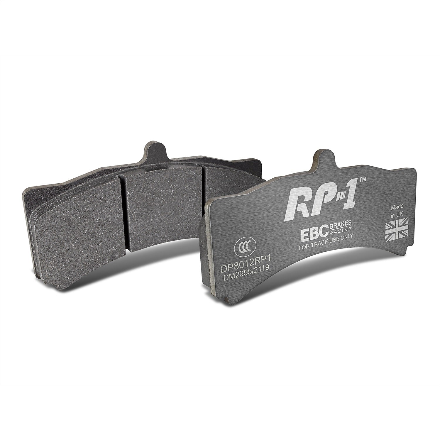EBC Brakes Racing DP8012RP1 EBC RP-1 Race Brake Pads; For Caliper AP Racing CP5560; EBC Brakes Racing DP8012RP1