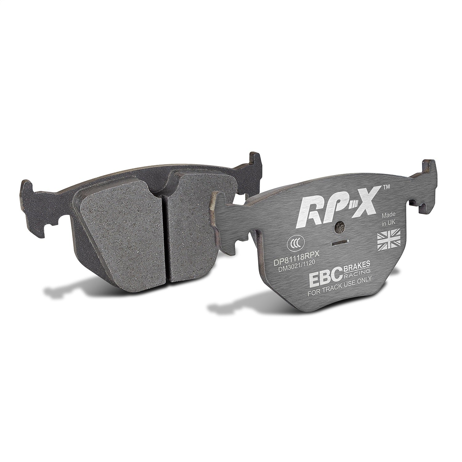 EBC Brakes Racing DP81118RPX EBC RPX Race Brake Pads; Rear; EBC Brakes Racing DP81118RPX
