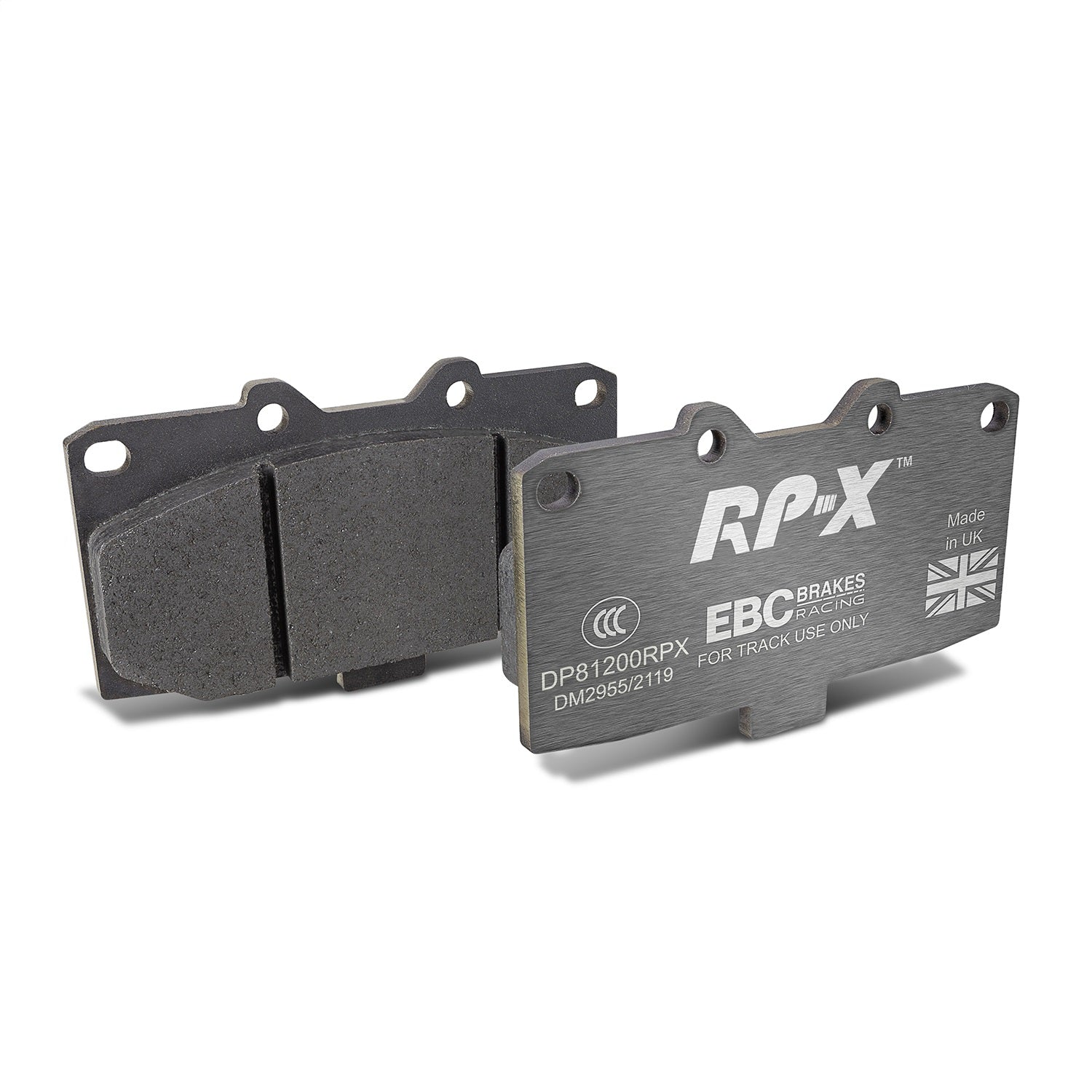 EBC Brakes Racing DP81200RPX EBC RPX Race Brake Pads; Front; EBC Brakes Racing DP81200RPX