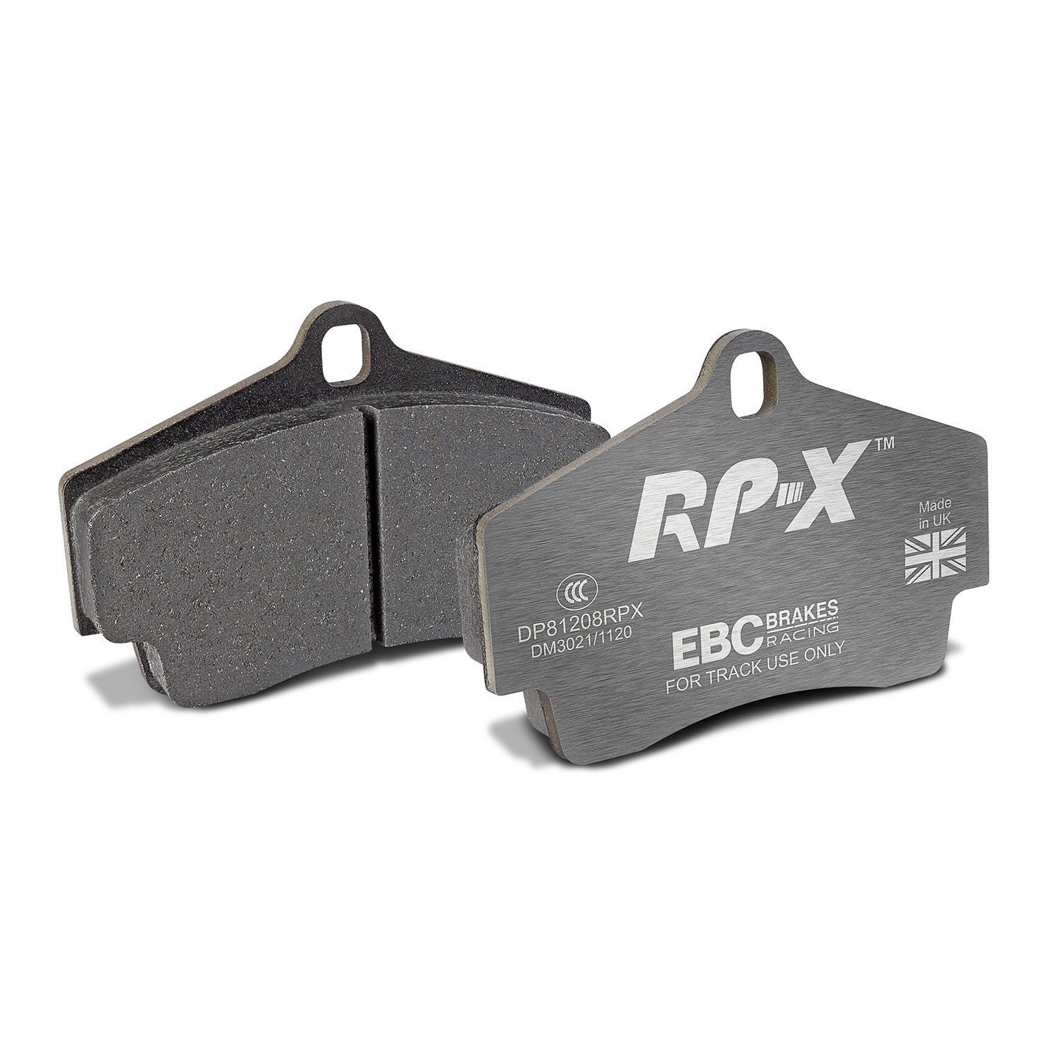 EBC Brakes Racing DP81208RPX EBC RPX Race Brake Pads; Front And Rear; EBC Brakes Racing DP81208RPX