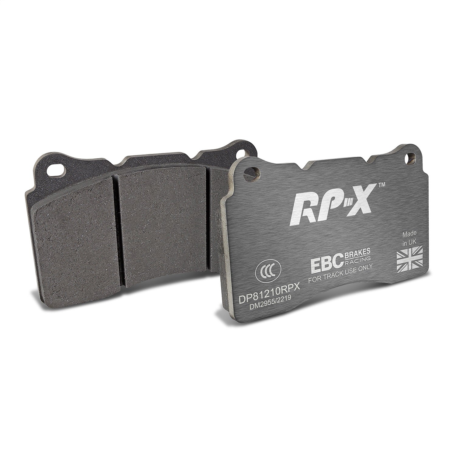 EBC Brakes Racing DP81210RPX EBC RPX Race Brake Pads; Front And Rear; EBC Brakes Racing DP81210RPX