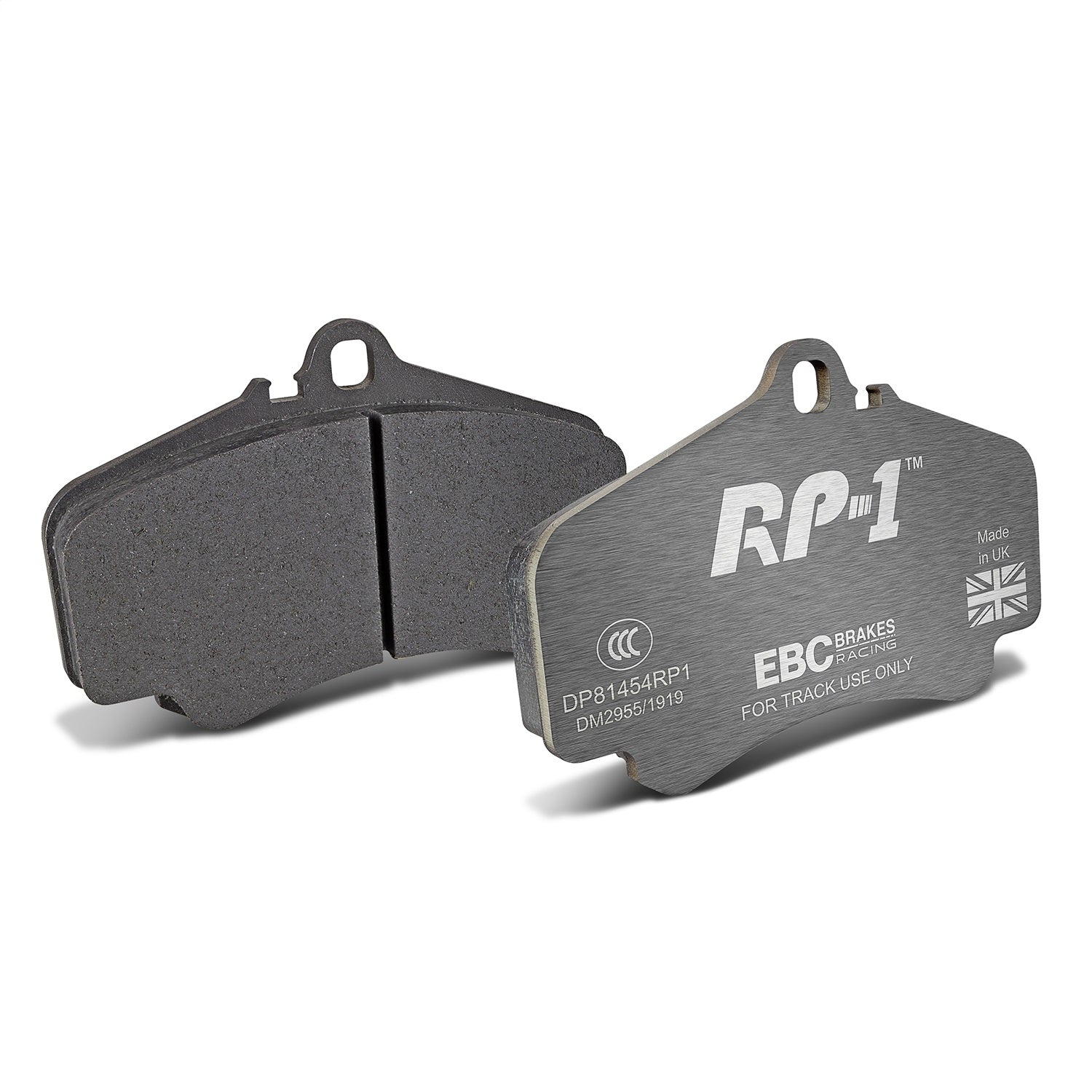 EBC Brakes Racing DP81454RP1 EBC RP-1 Race Brake Pads; 34/32 mm. Disc Thickness; 330 mm. Dia; EBC Brakes Racing DP81454RP1