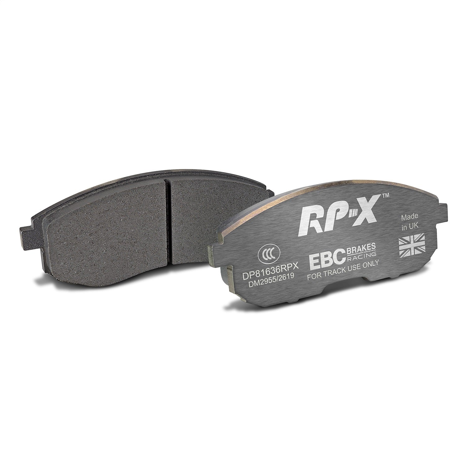 EBC Brakes Racing DP81636RPX EBC RPX Race Brake Pads; Front; EBC Brakes Racing DP81636RPX