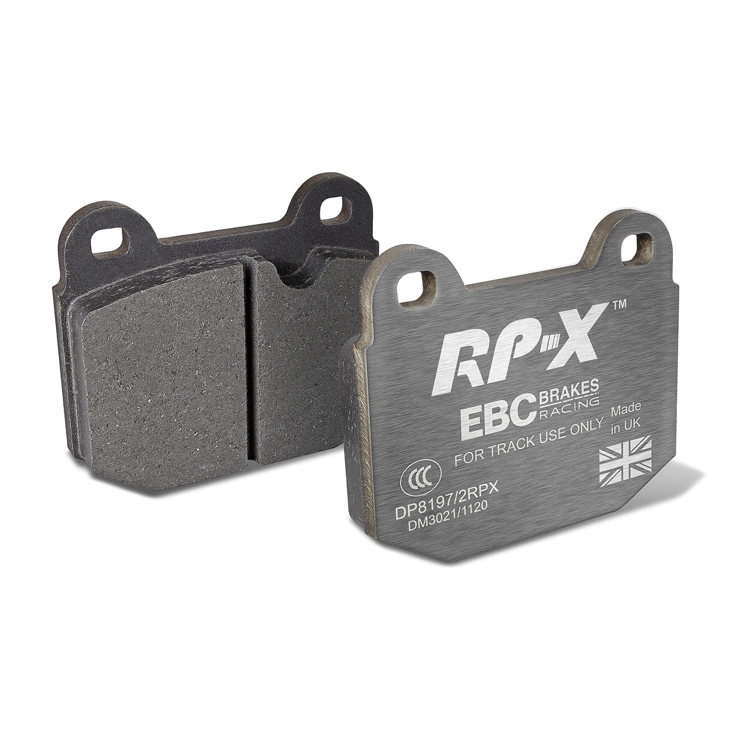 EBC Brakes Racing DP8197/2RPX EBC RPX Race Brake Pads; Front; EBC Brakes Racing DP8197/2RPX