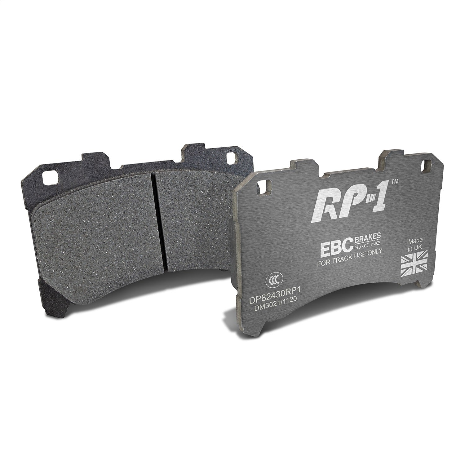 EBC Brakes Racing DP82430RP1 EBC RP-1 Race Brake Pads; Front; Fits Toyota GR Yaris 1.6L Turbo 2020; EBC Brakes Racing DP82430RP1