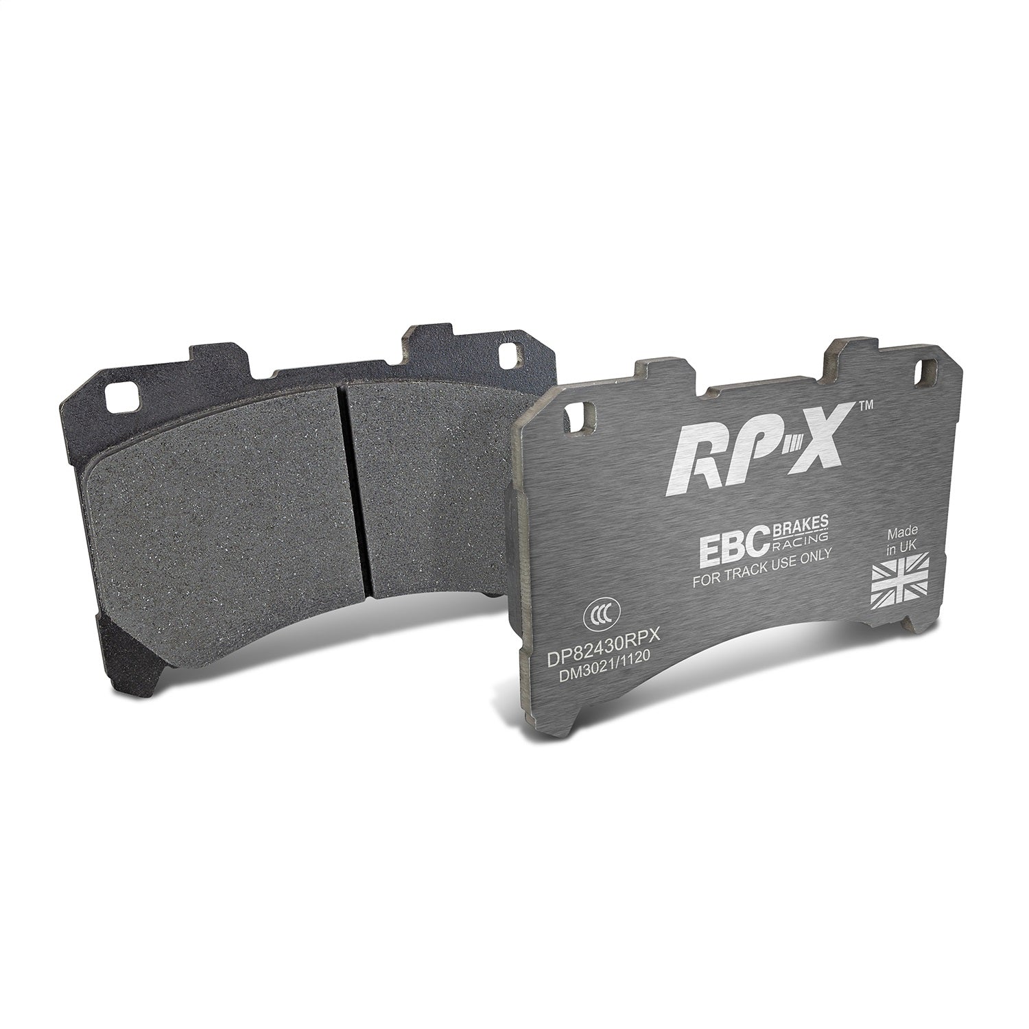 EBC Brakes Racing DP82430RPX EBC RPX Race Brake Pads; Front; Fits Toyota GR Yaris 1.6L Turbo 2020; EBC Brakes Racing DP82430RPX