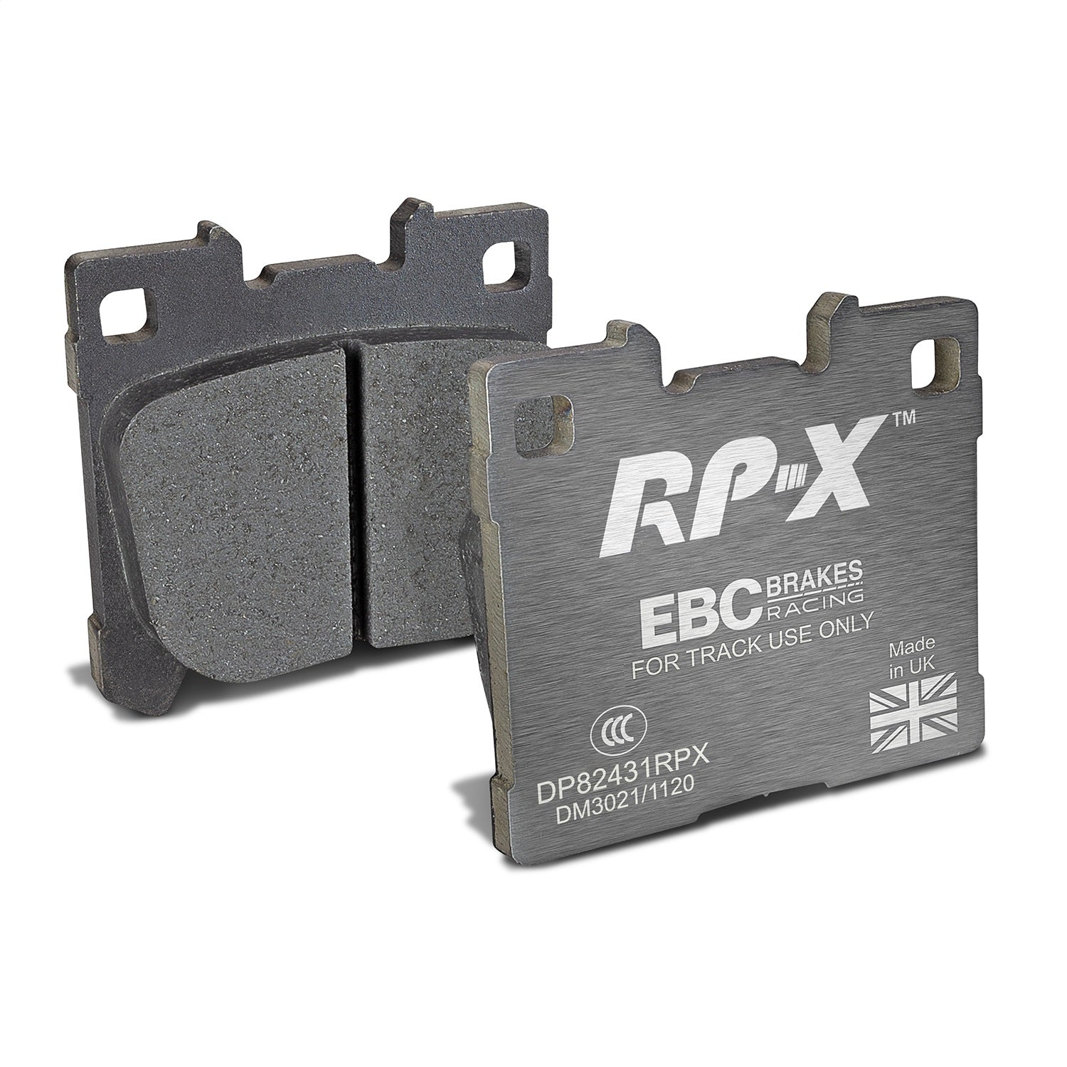 EBC Brakes Racing DP82431RPX EBC RPX Race Brake Pads; Rear; Fits Toyota GR Yaris 1.6L Turbo 2020; EBC Brakes Racing DP82431RPX