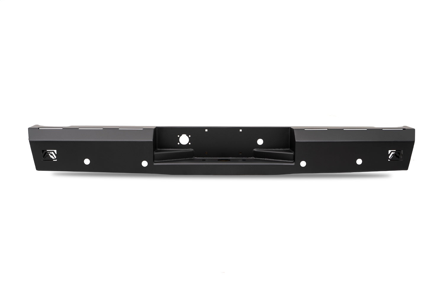Fab Fours DR06-RT1050-1 Red Steel Rear Bumper; Fab Fours DR06-RT1050-1
