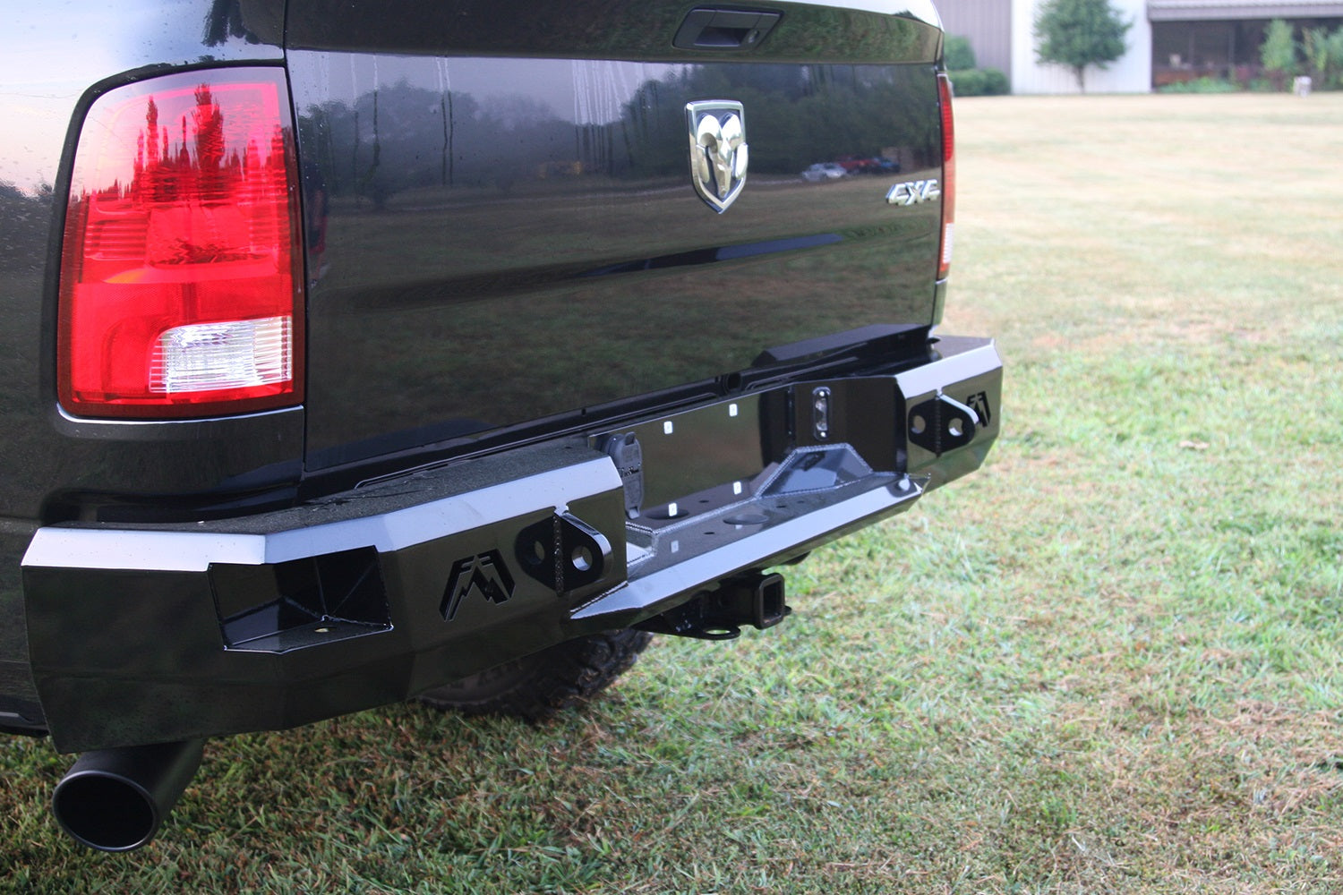 Fab Fours DR09-W2950-1 Heavy Duty Rear Bumper Fab Fours DR09-W2950-1