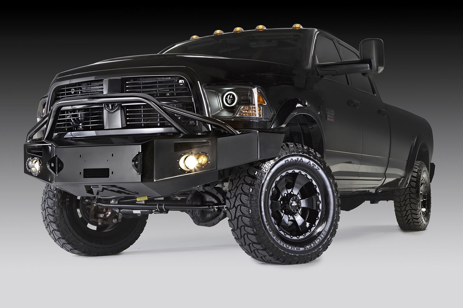 Fab Fours DR10-A2952-1 Premium Heavy Duty Winch Front Bumper Fab Fours DR10-A2952-1