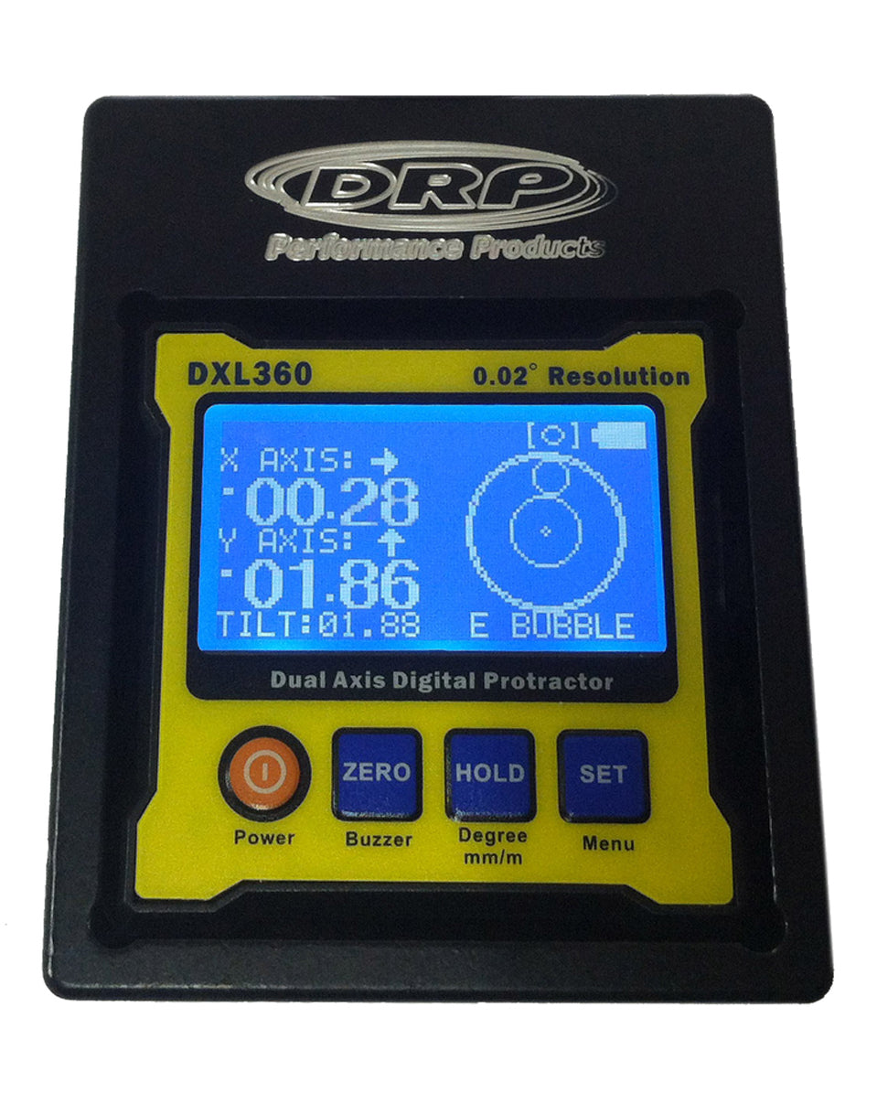 DRP Performance 96500 Caster / Camber Gauge Dual Axis w/o Adapter DRP Performance 96500