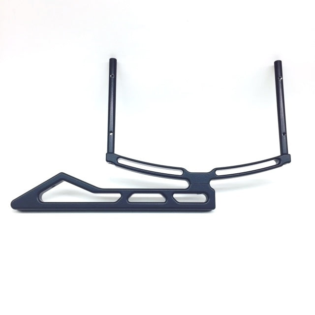 drag race solutions 6001-001B Dial Board Bracket - Angled Tray - Black drag race solutions 6001-001B