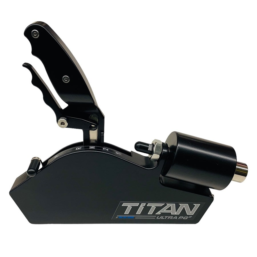drag race solutions 8000-01MB-9E Titan Ultra PG2 Shifter Matte Black w/9ft Cable drag race solutions 8000-01MB-9E
