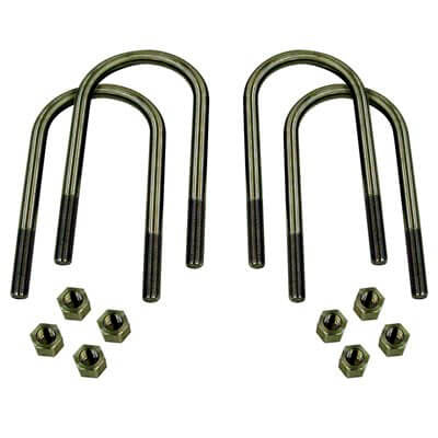 Detroit Speed and Engineering 040701DS 1/2-20 HD U-Bolts (4pk) Zinc Finish Detroit Speed and Engineering 040701DS