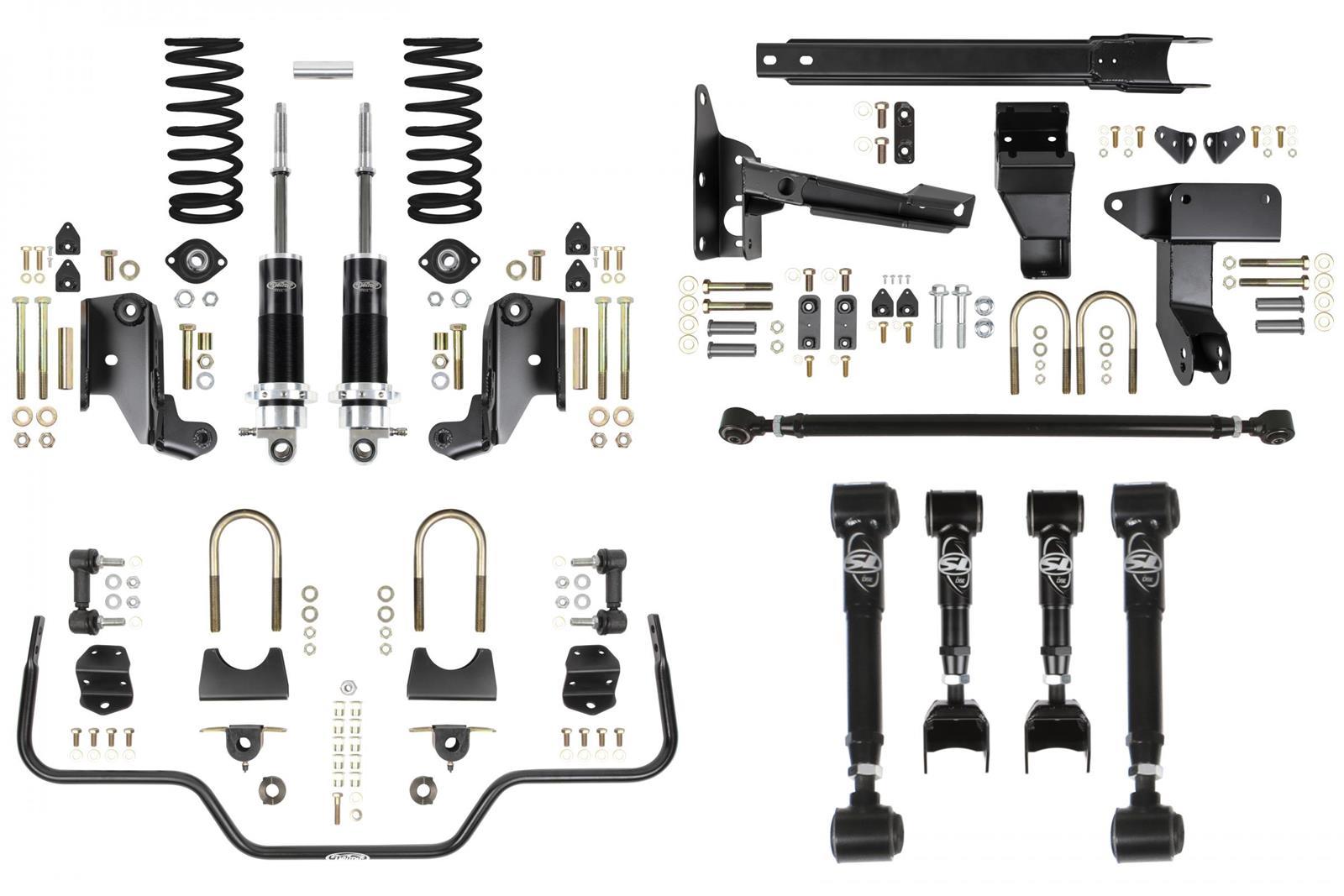 Detroit Speed and Engineering 041647-SDS SK3 Rear Suspension Kit 79-93 Foxbody Detroit Speed and Engineering 041647-SDS