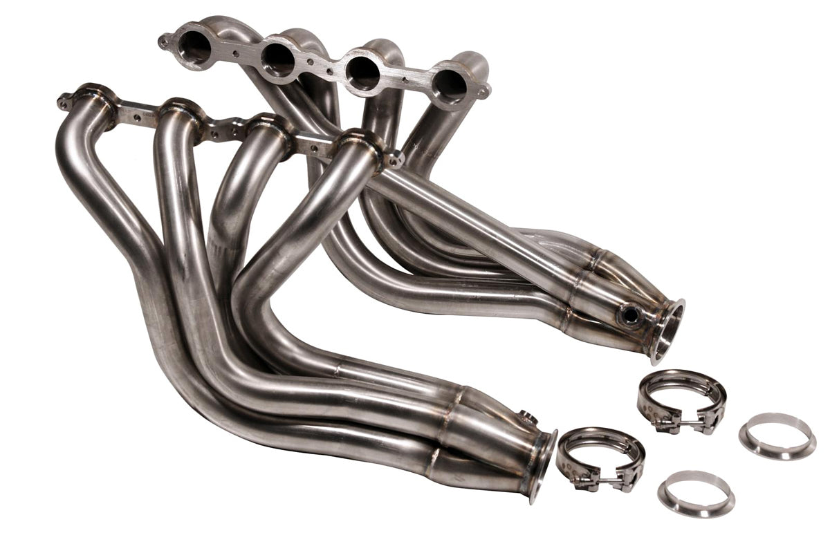 Detroit Speed and Engineering 061001DS SS Headers - LS Eng w/SF 1-7/8 PRI 4WAY Detroit Speed and Engineering 061001DS