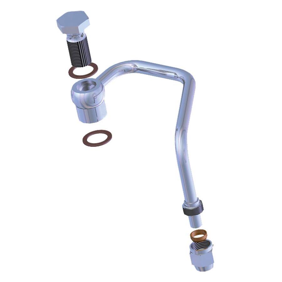 Detroit Speed and Engineering 091702DS Hardline Pressure Tube w/Banjo Bolt Detroit Speed and Engineering 091702DS