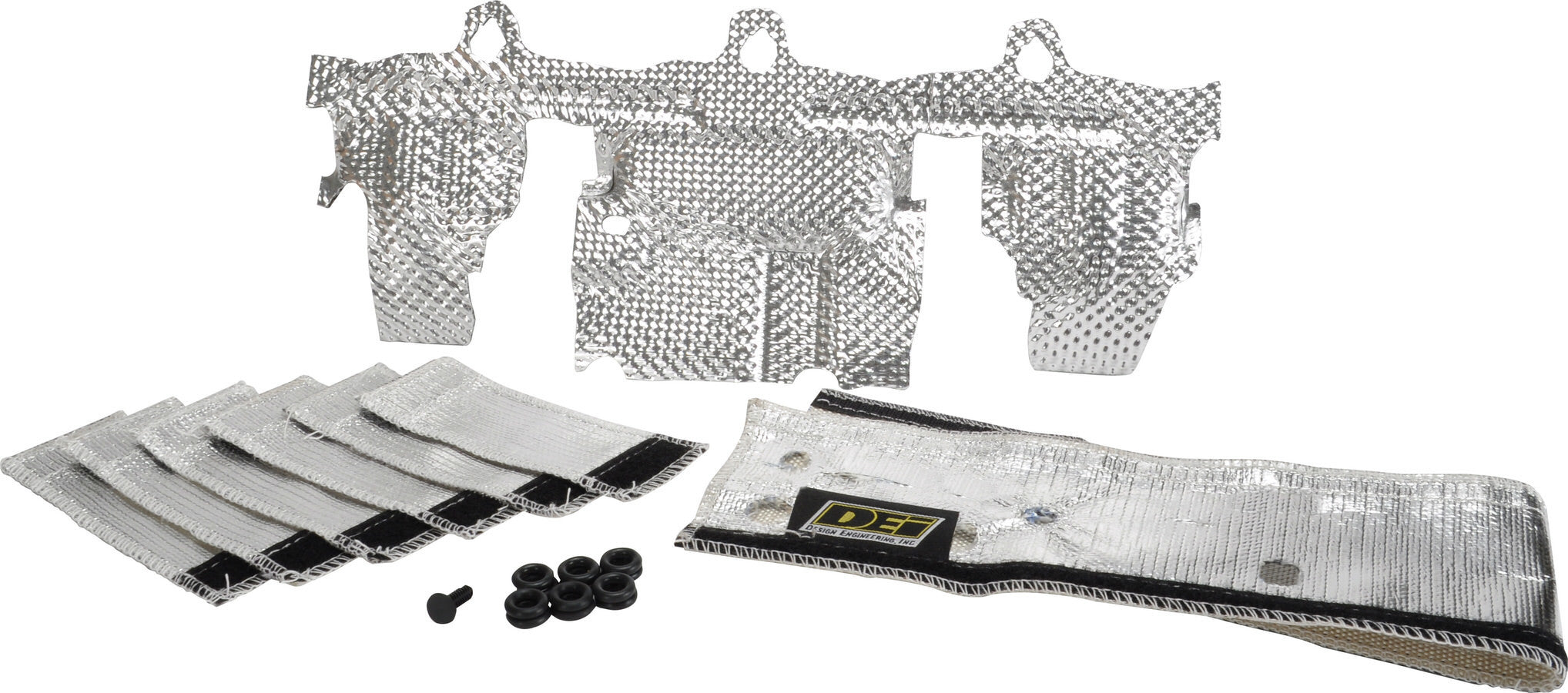 Design Engineering 10378 Jeep Fuel Rail & Injecto r Cover Heat Sheild Kit Design Engineering 10378