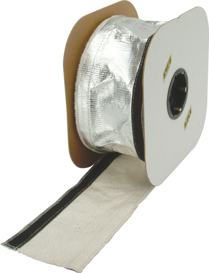 Design Engineering 10405 Heat Shroud (Alum.Sleeve w/Velcro-1in I.D.x36in) Design Engineering 10405