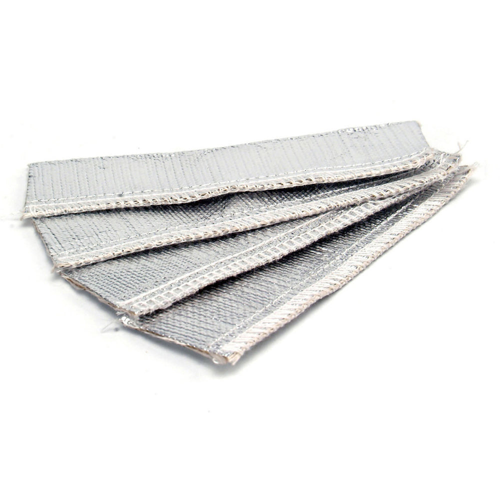 Design Engineering 10409 Aluminized Wire Sheath 3/4in x 6in 4 Pack Design Engineering 10409