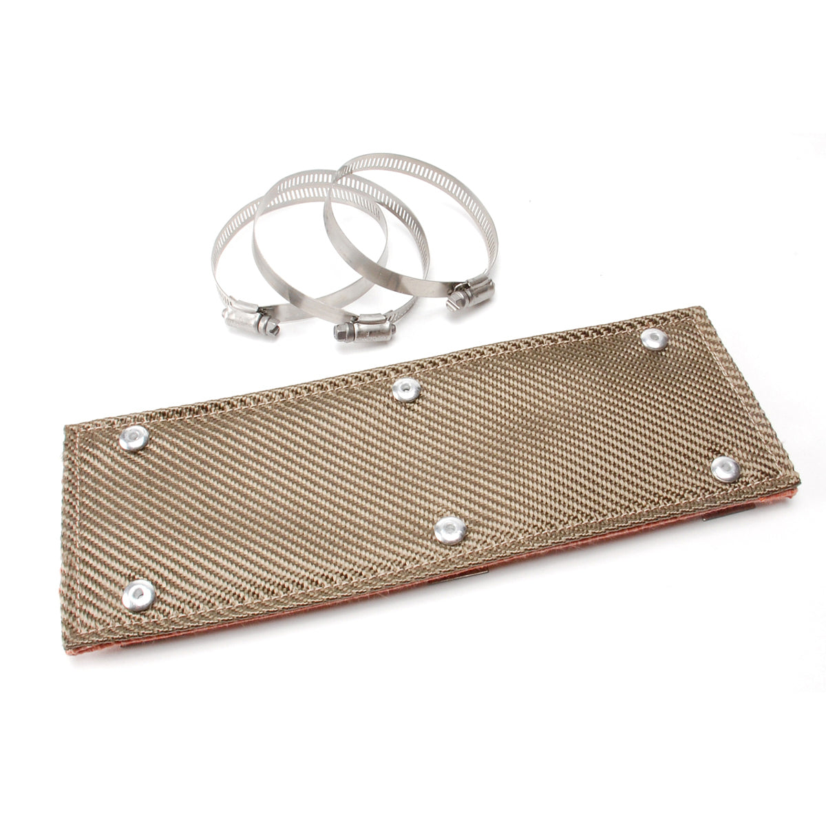 Design Engineering 10454 Titanium Pipe Shield 4in x 1ft Design Engineering 10454