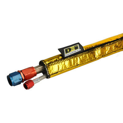 Design Engineering 10924 Heat Shroud GOLD 2in to 2.5in x 36in Design Engineering 10924