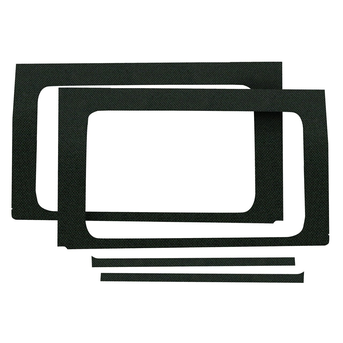 Design Engineering 50173 Jeep JL 4 DR 18-   Side Window Black  4pc Design Engineering 50173