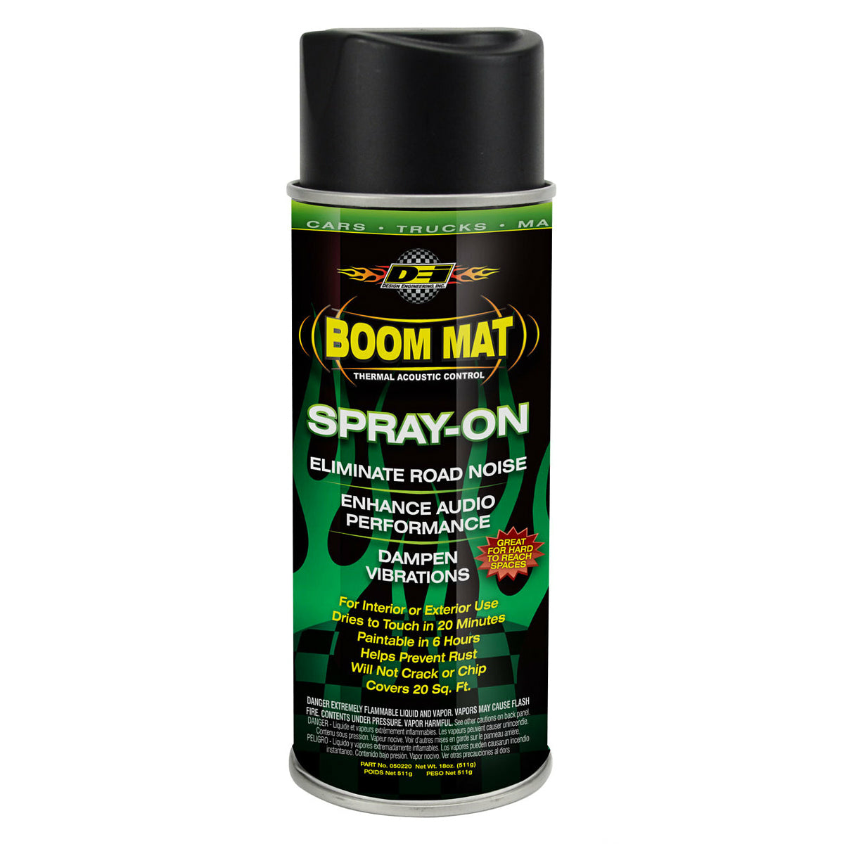 Design Engineering 50220 Spray On Boom Mat Sound Deadner 18oz Design Engineering 50220