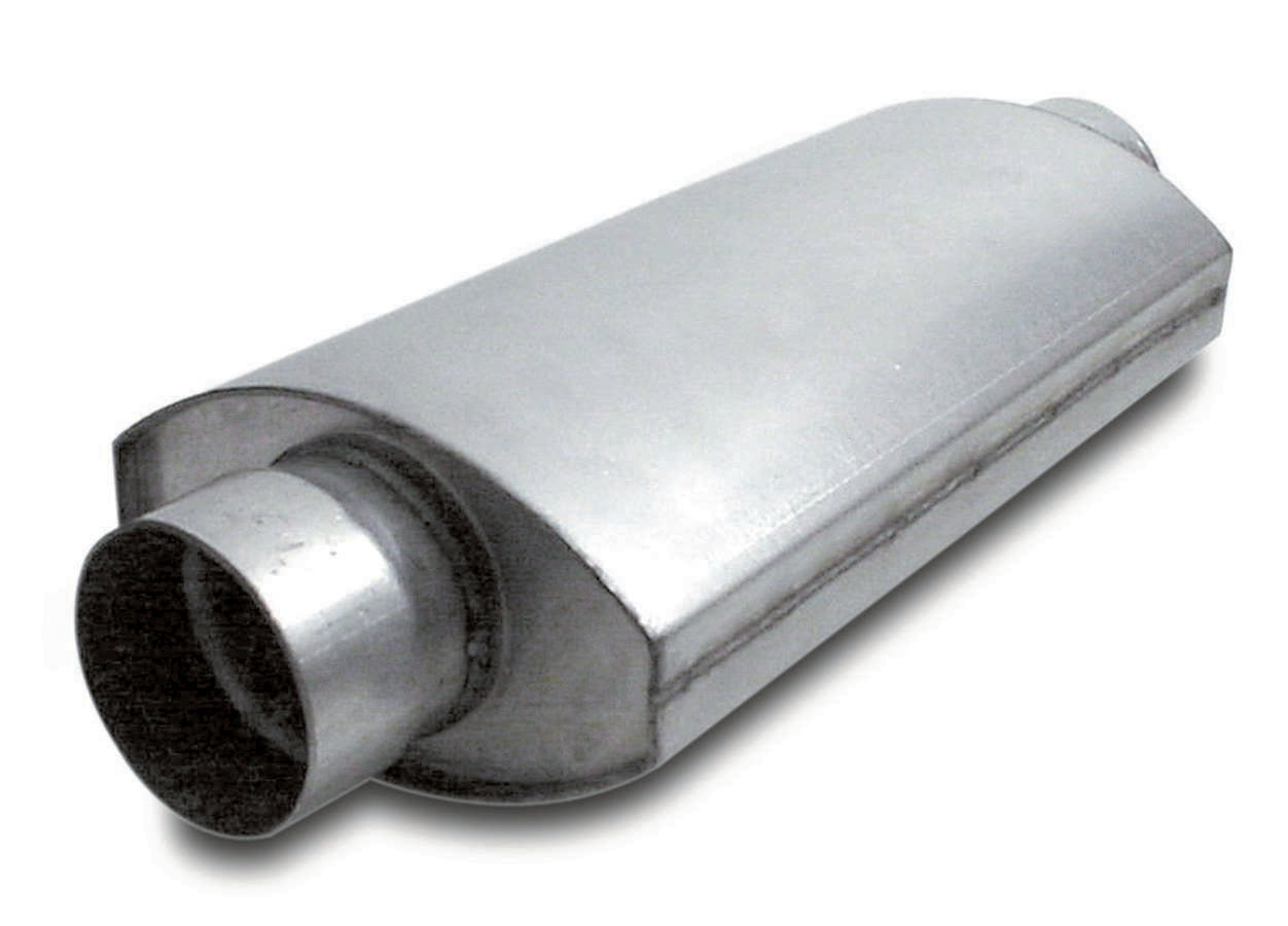 Dynatech Headers 776-14402 Split-Flow 4in Race Muffler Dynatech Headers 776-14402