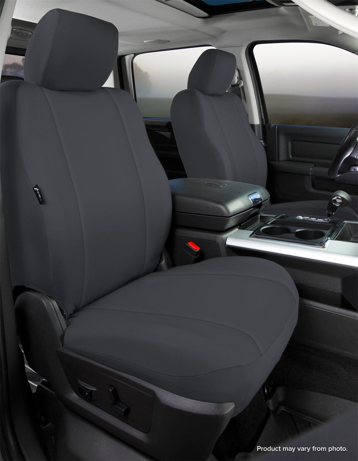 FIA DT79-39 BLACK Dura-Tech Pro Front Bucket Seat Cover; black; FIA DT79-39 BLACK