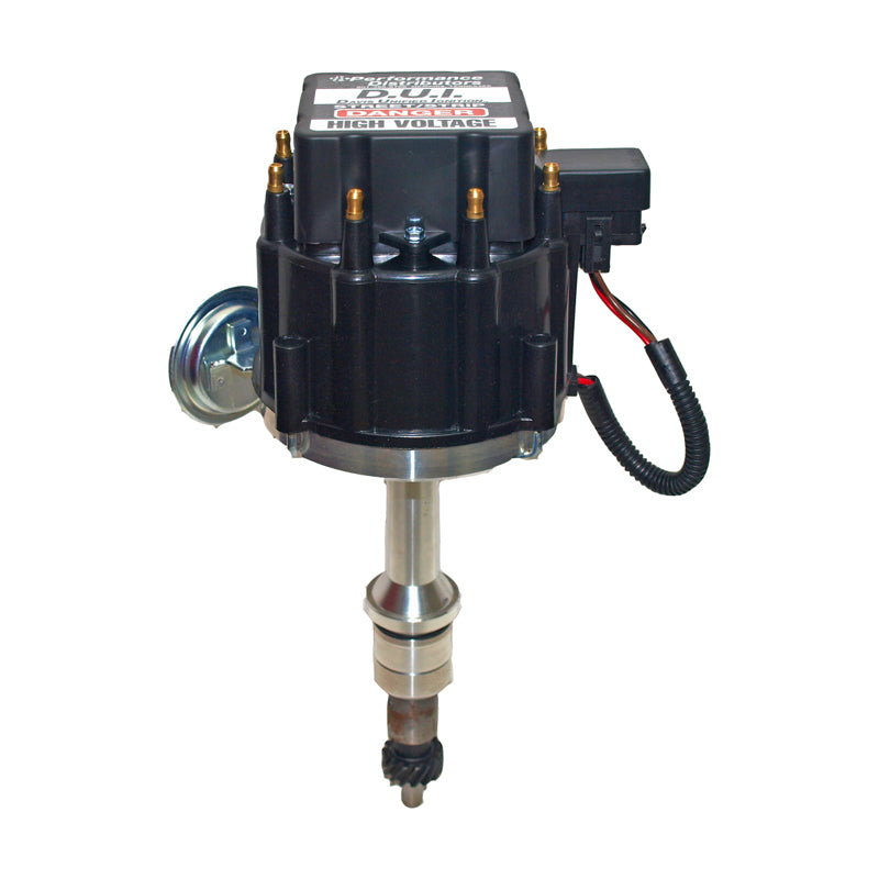 DUI Distributor 31820BK Distributor Street Strip Black Cap SBF DUI Distributor 31820BK