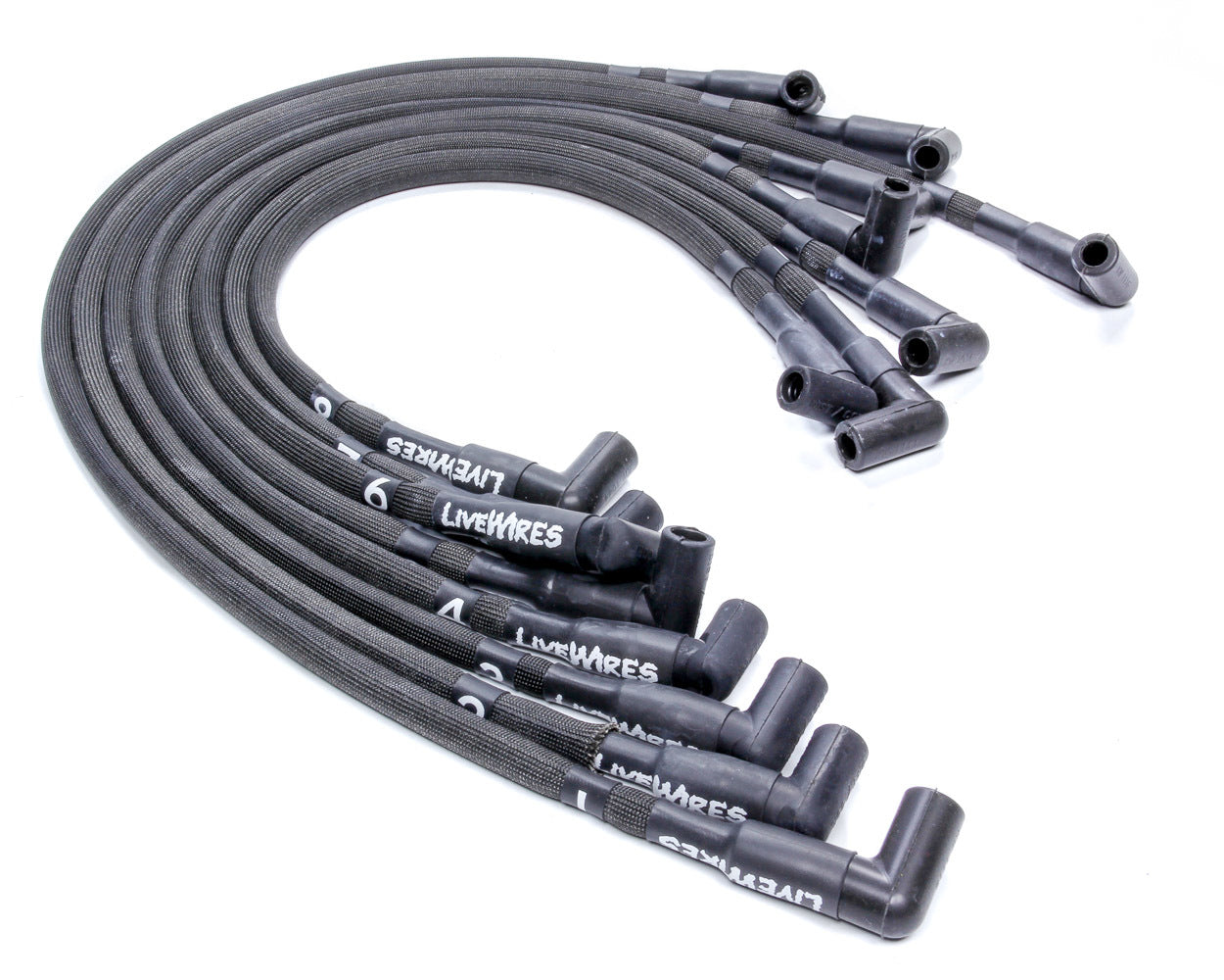 DUI Distributor C9053BK Live Wires SBC Over V/C HEI 90 Deg Black DUI Distributor C9053BK