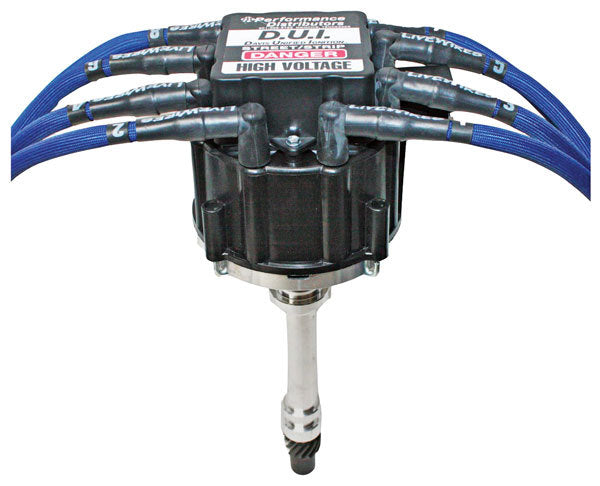 DUI Distributor CF12720BK Distributor Street Strip Crossfire Cap SBC/BBC DUI Distributor CF12720BK