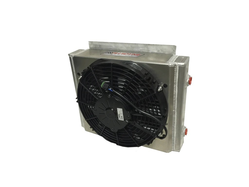 Fluidyne OGEN.DB-30613.DP.F Transmission Cooler w/ Fan Dbl Pass Fluidyne OGEN.DB-30613.DP.F