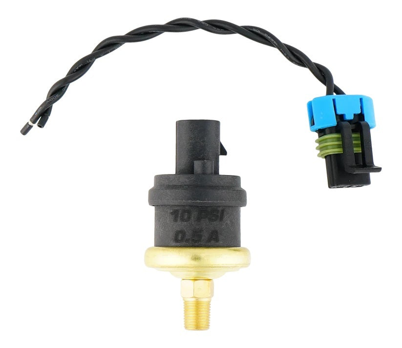 DeatschWerks 4-Hobbs-10 Adjustable 10psi Switch 1/8NPT .5Amp w/Pigtail DeatschWerks 4-Hobbs-10