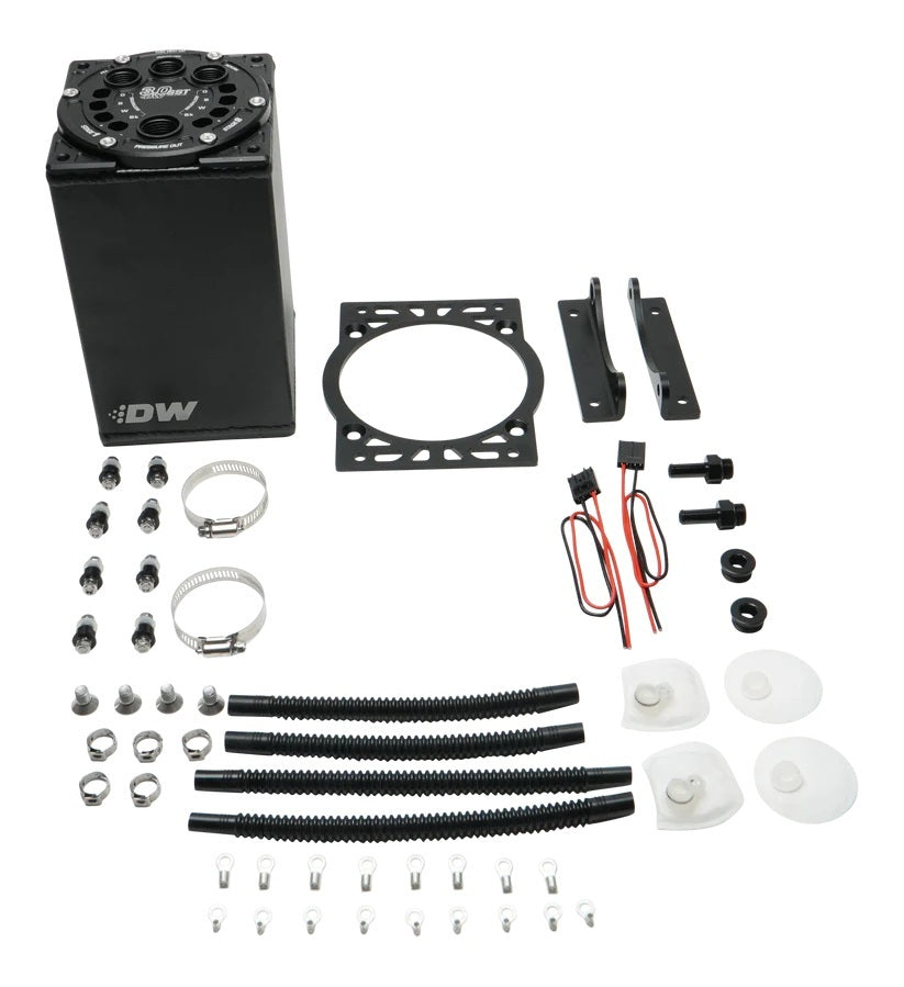 DeatschWerks 6-000-30ST 3L Staged Surge Tank Pumps Not Included DeatschWerks 6-000-30ST