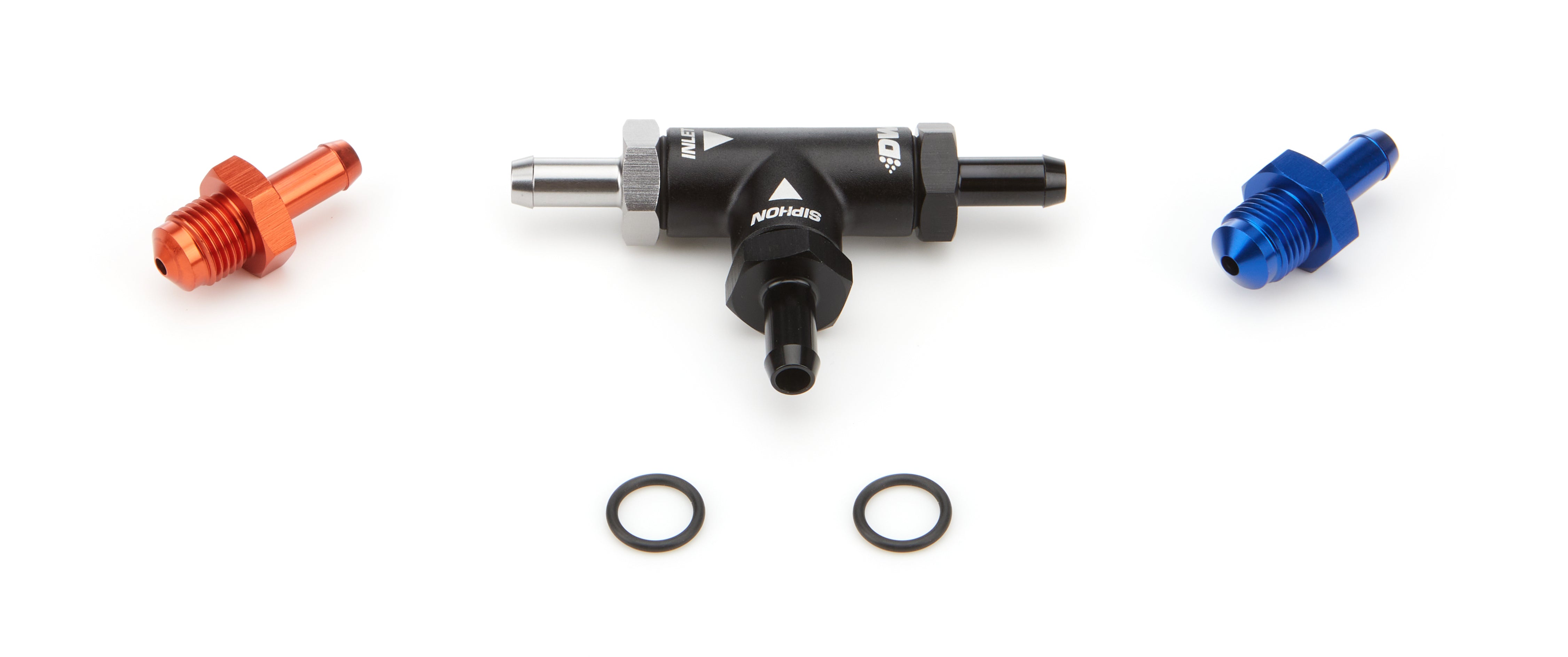 DeatschWerks 6-03-0700 Univl Venturi Siphon Jet 5/16 Barb to 6AN ORB Fem DeatschWerks 6-03-0700