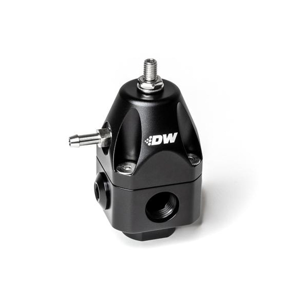 DeatschWerks 6-1002-FRB Adj. Fuel Pressure Reg. Dual 6an Inlet & Outlet DeatschWerks 6-1002-FRB