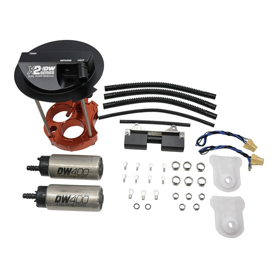 DeatschWerks 9-401-7003 X2 Fuel Pump Module w/Dual DW400 Pumps DeatschWerks 9-401-7003