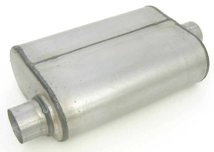 Dynomax 17656 Dual Chamber Muffler 2.50in Offset/Center Dynomax 17656
