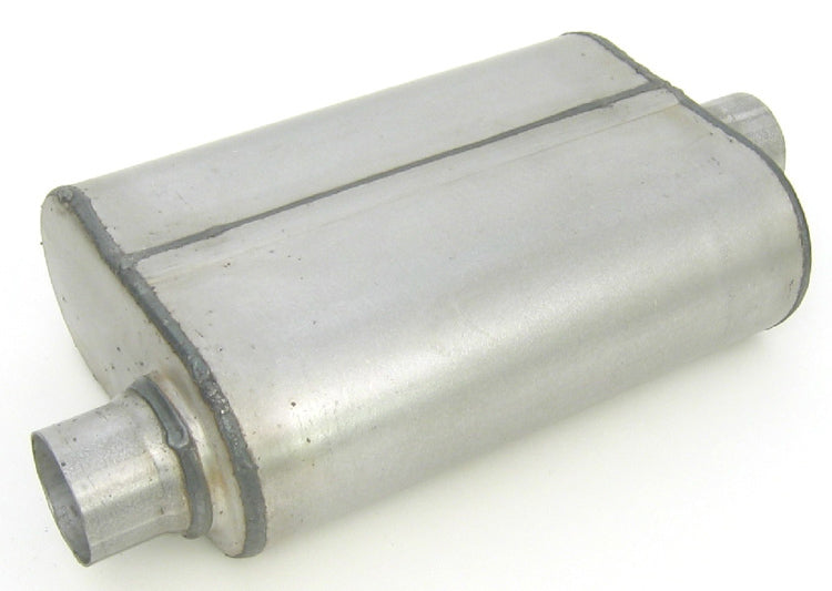 Dynomax 17657 Dual Chamber Muffler 3.0in Offset/Center Dynomax 17657