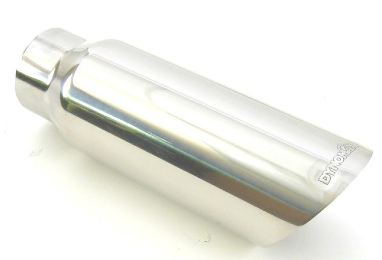 Dynomax 36474 3in Slant Exhaust Tip SS Dynomax 36474