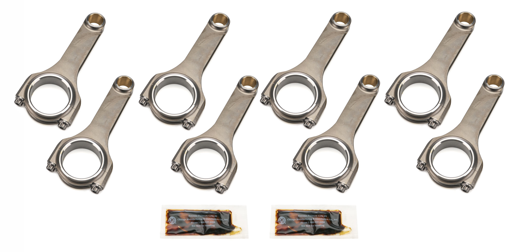 Dyer's Top Rods 6000NLSBCSJ7200A SBC 6.000 Forged Rods - 2.000 Pin Dia. Dyer's Top Rods 6000NLSBCSJ7200A