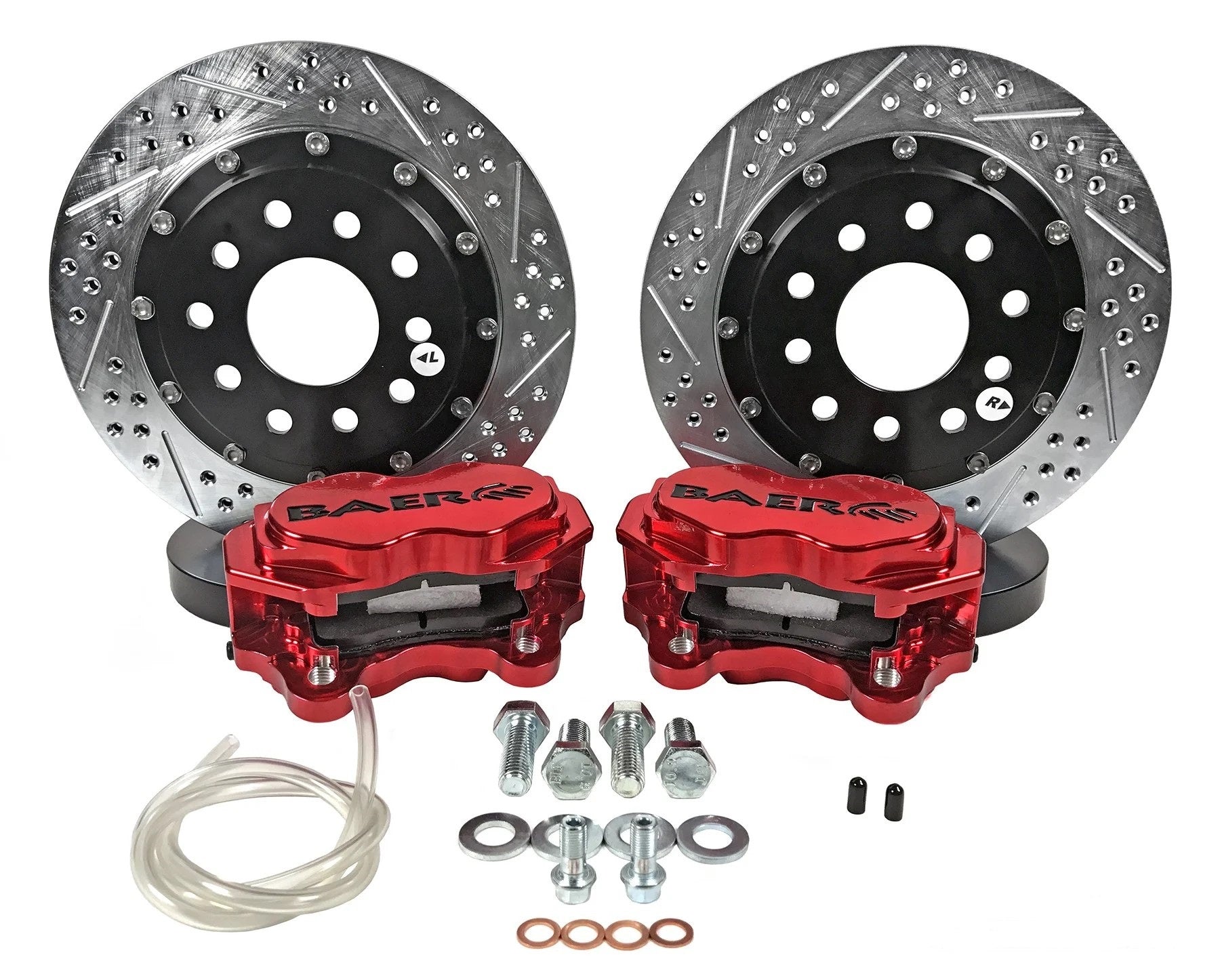 Baer Brake Systems 4261428FR Baer Brakes 11.625" SS4+ Deep Stage Front Brake Kit, Clear, SDZ Baer Brake Systems 4261428FR