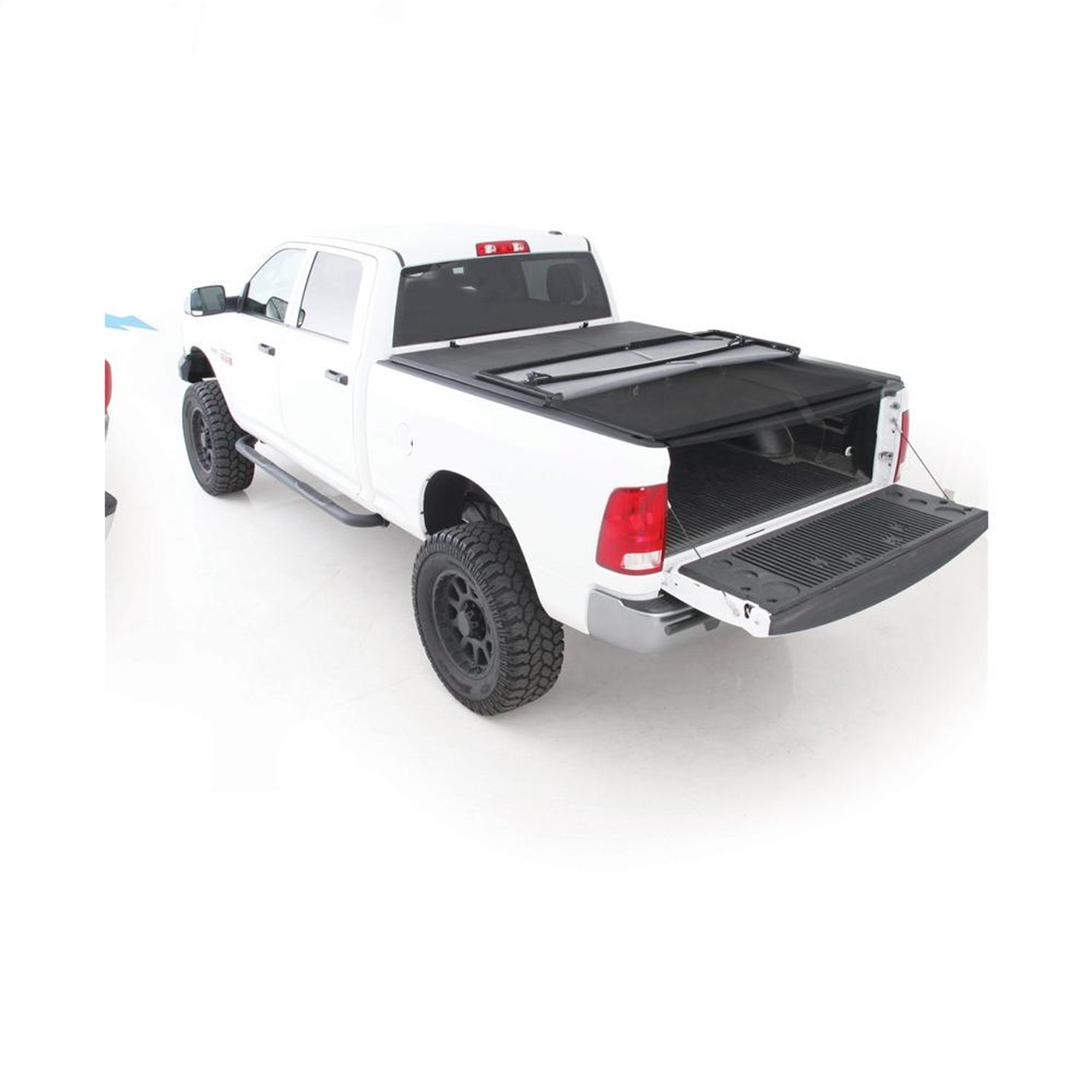 Smart Cover Trifold Tonneau Cover; Incl. Cargo Net; Smittybilt 2620031