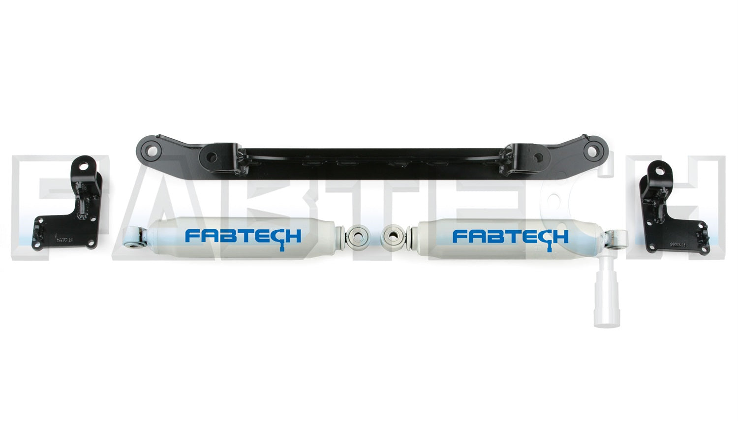 Fabtech FTS8009 Steering Stabilizer Kit; Dual; Fabtech FTS8009