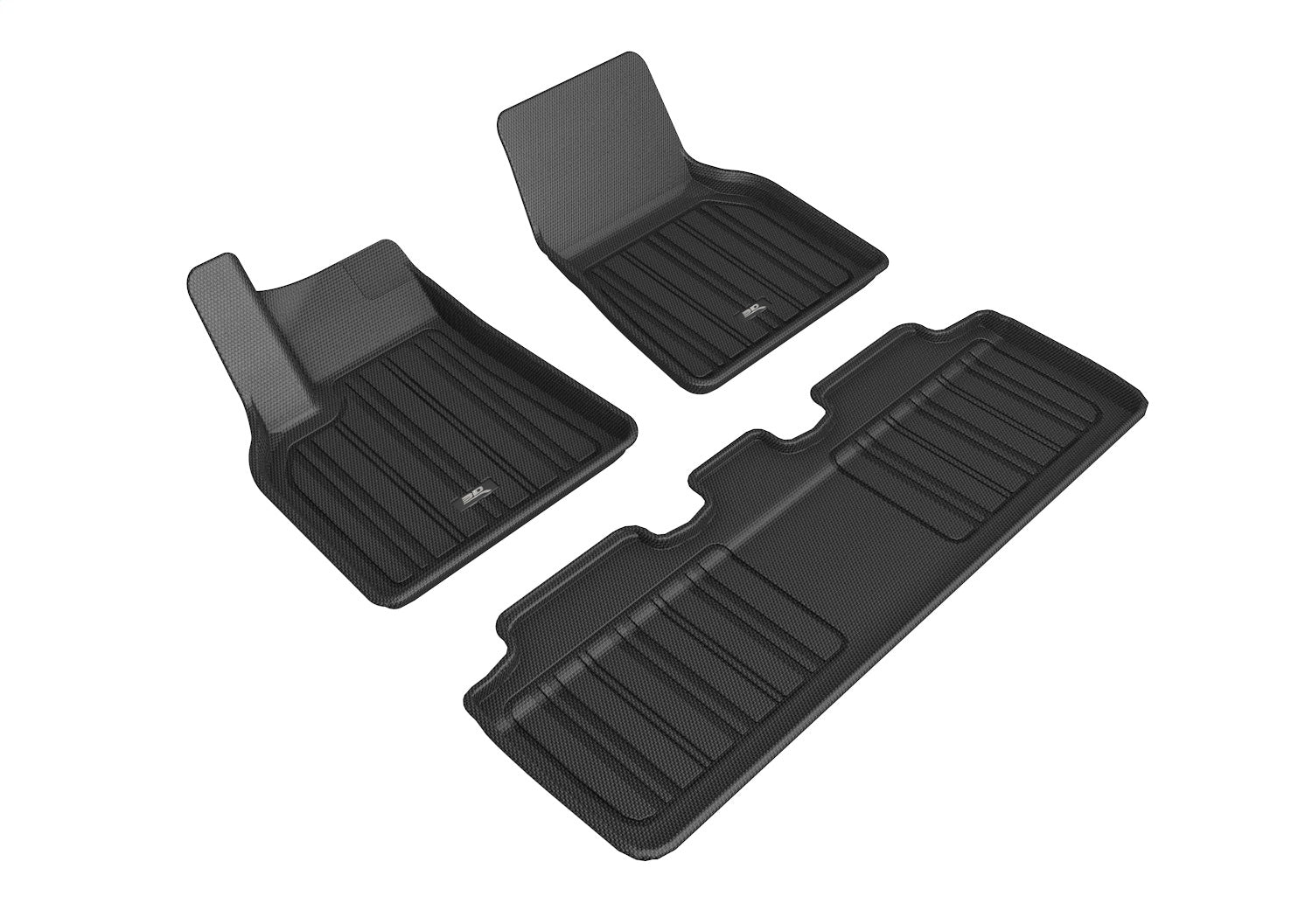 3D MAXpider E1TL02701809 ELITECT Floor Mat; Black; Front and Rear; 3D MAXpider E1TL02701809